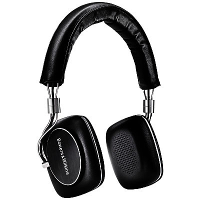 Bowers & Wilkins P5 Series 2 On-Ear Headphones, Black